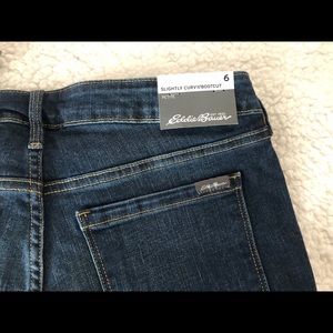 Eddie Bauer Boot cut slightly curvy Jeans